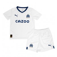 Olympique de Marseille Fußballbekleidung Heimtrikot Kinder 2022-23 Kurzarm (+ kurze hosen)